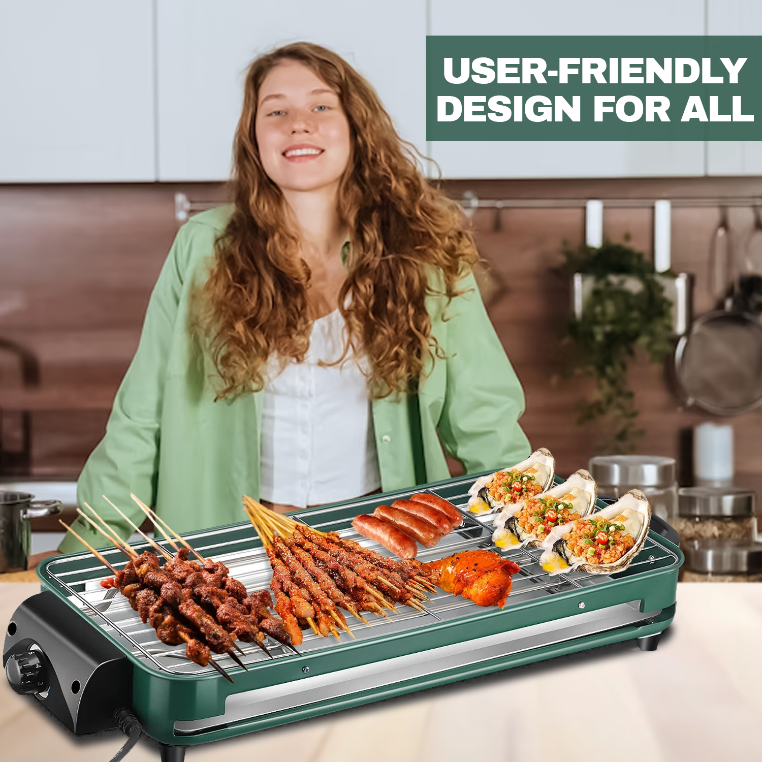 Portable BBQ hot plate for camping