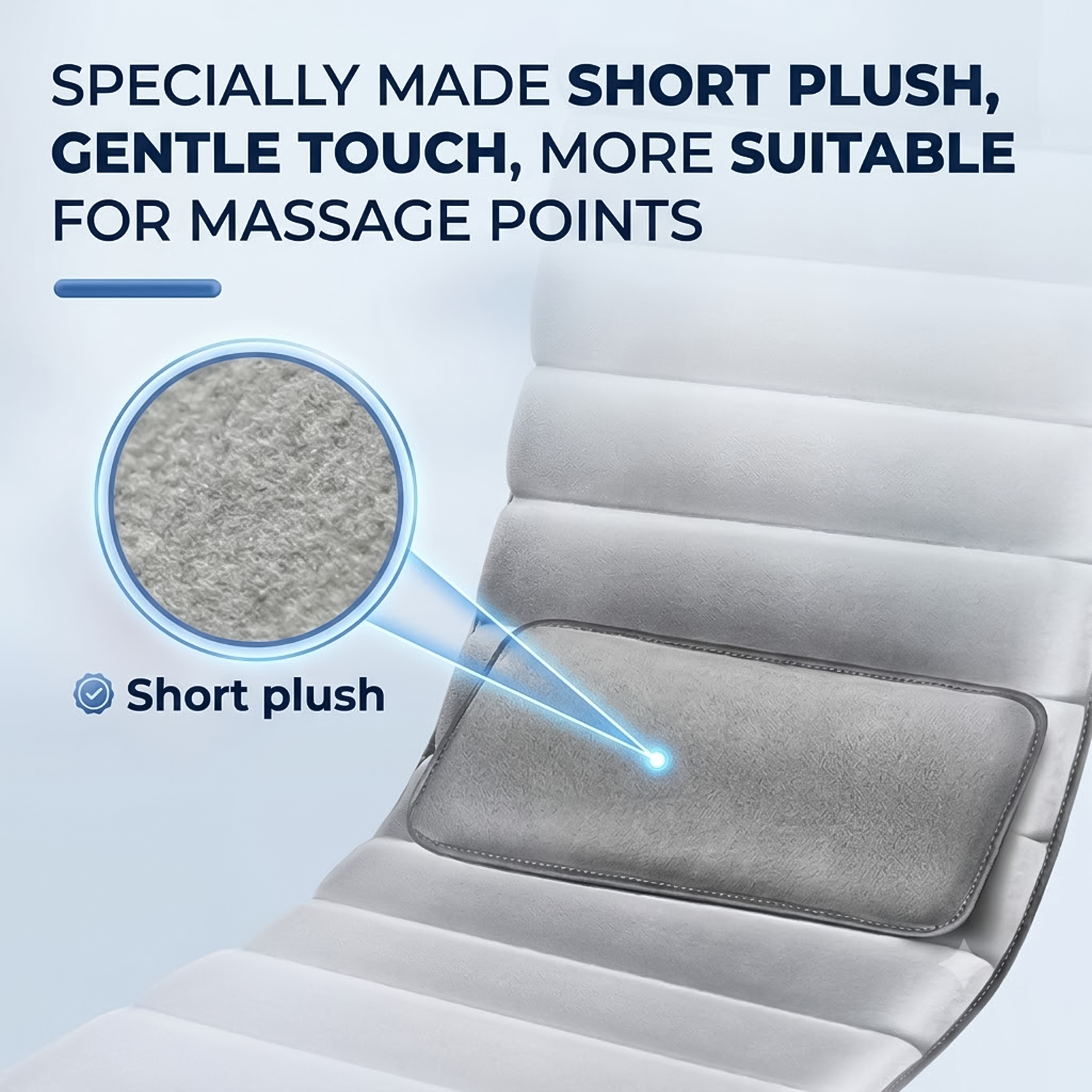 Portable massage mat for home and office use