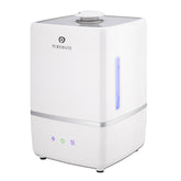 Air Humidifier for Room - 5L Ultrasonic Cool & Hot Mist Humidifier Ioniser & Aroma Diffuser
