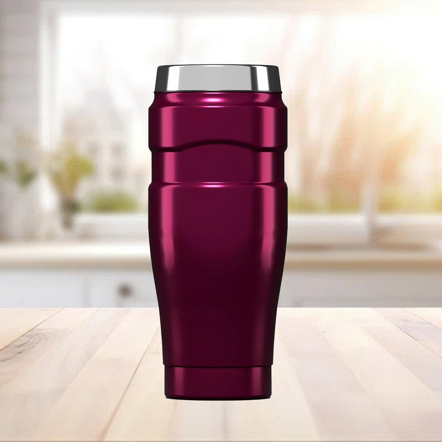 Purple Stainless Steel Travel Mug