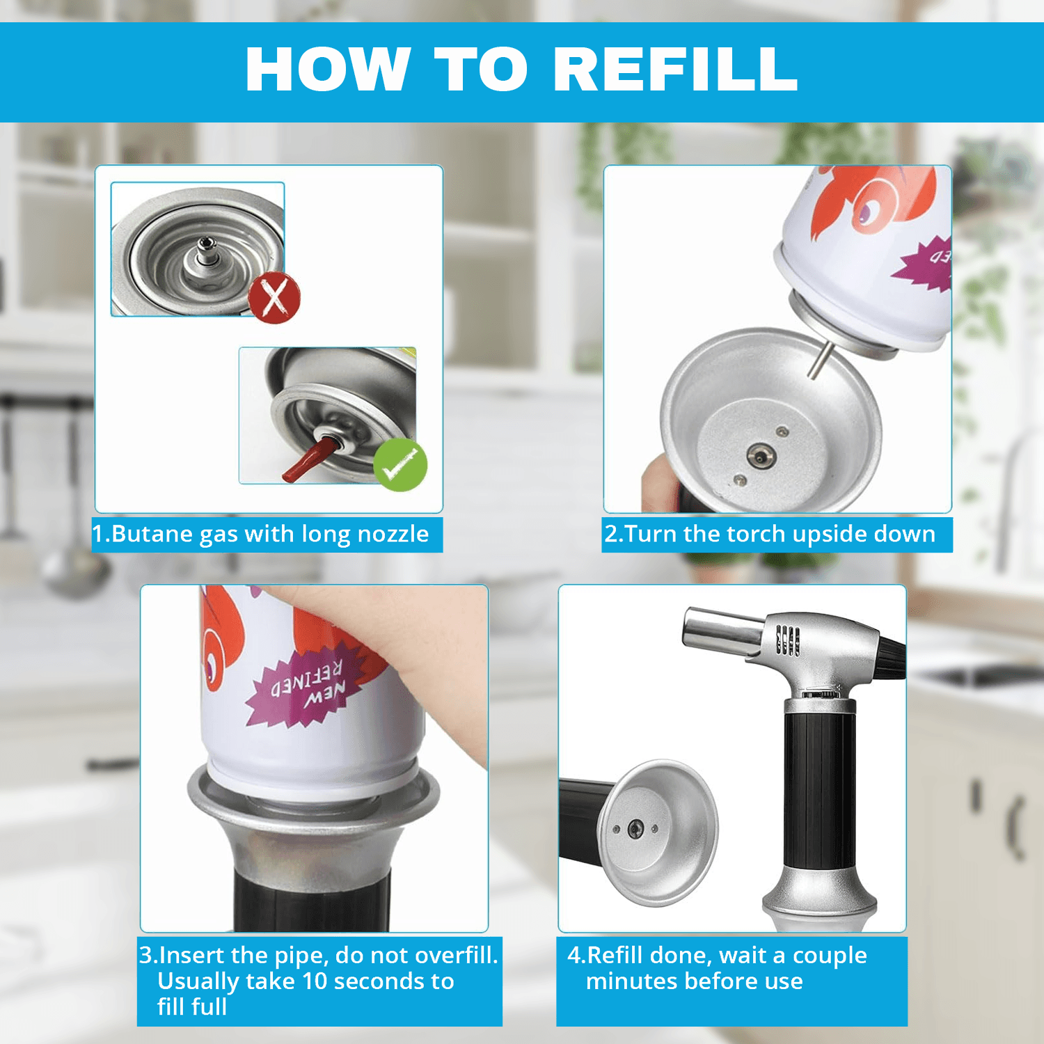 Refillable Blow torch
