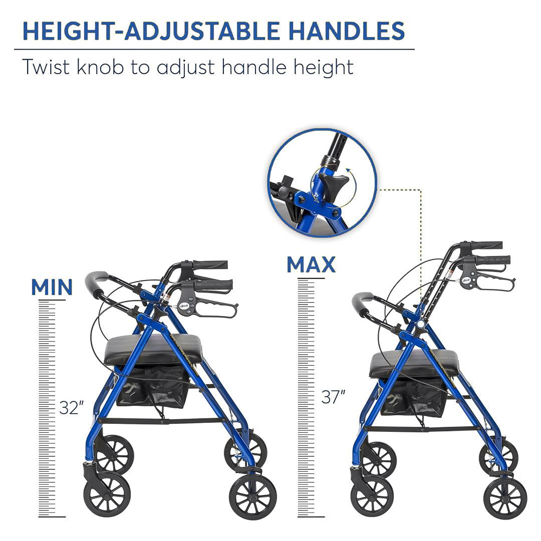 Mobility Walker With Seat
