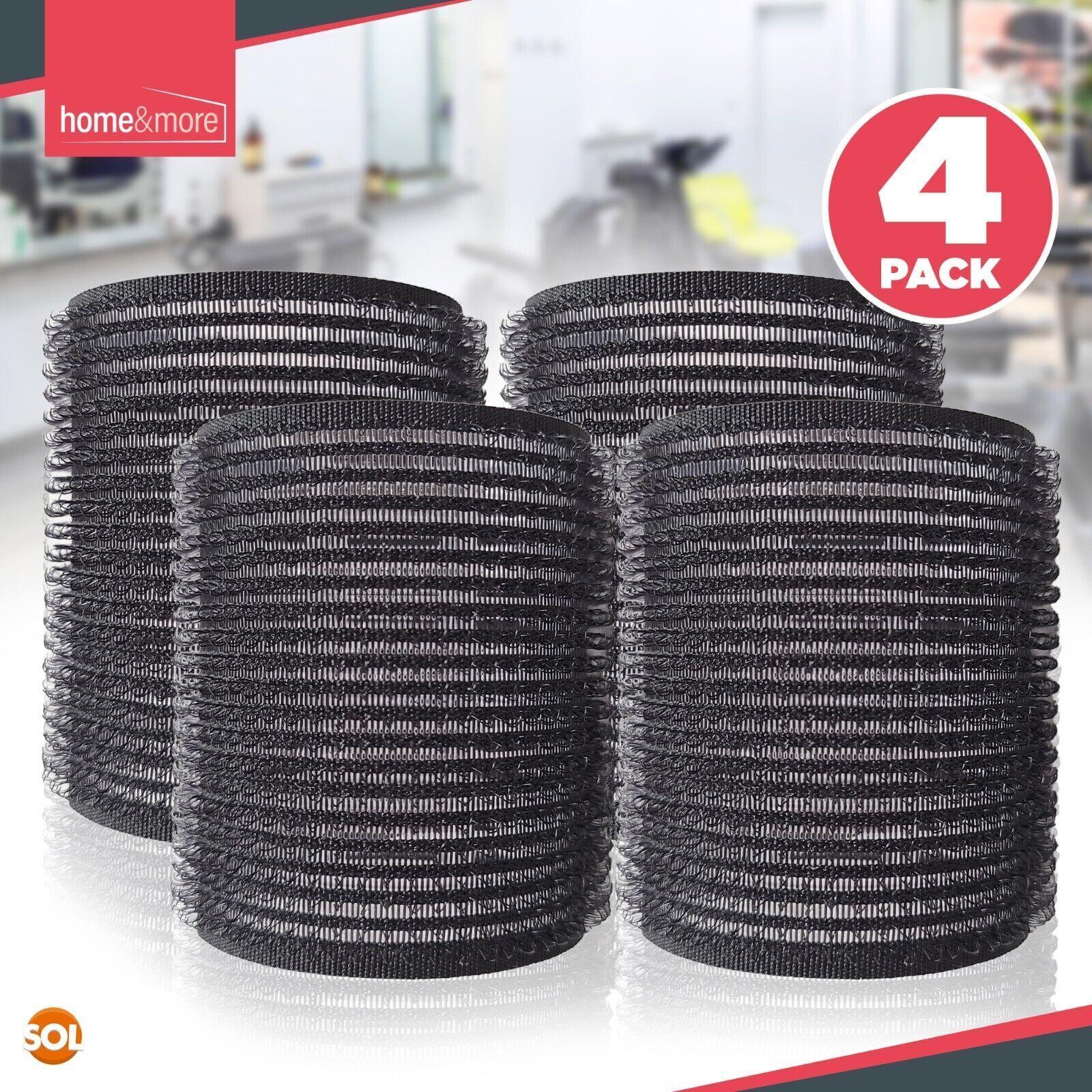 Self Grip Hair Rollers Set 4/8 Heatless Bouncy Wave Curlers UK