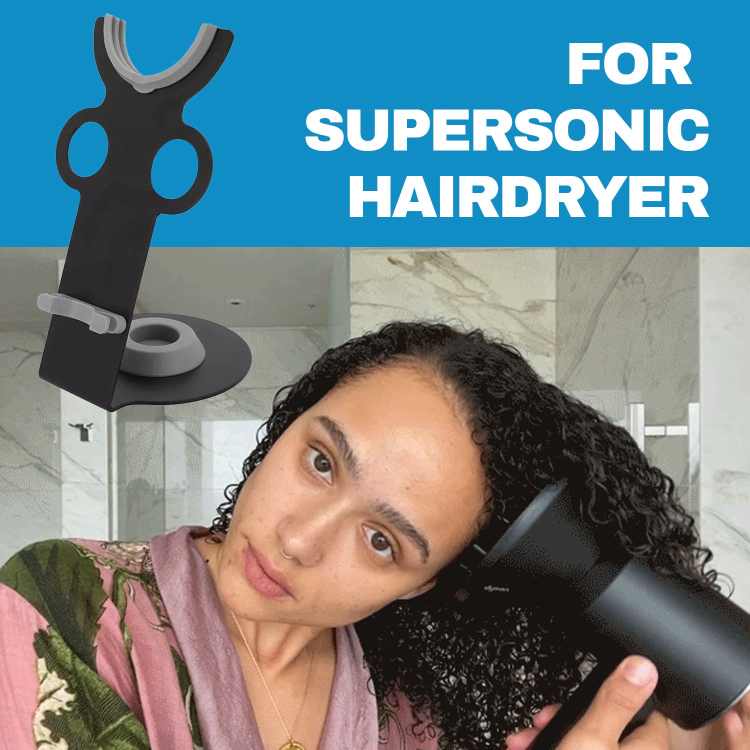 Salon Hair Dryer Stand