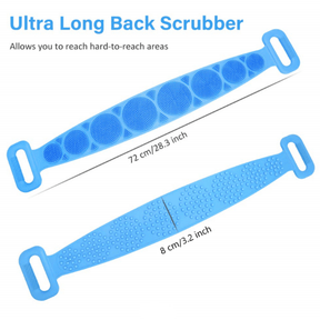 silicone back scrubber