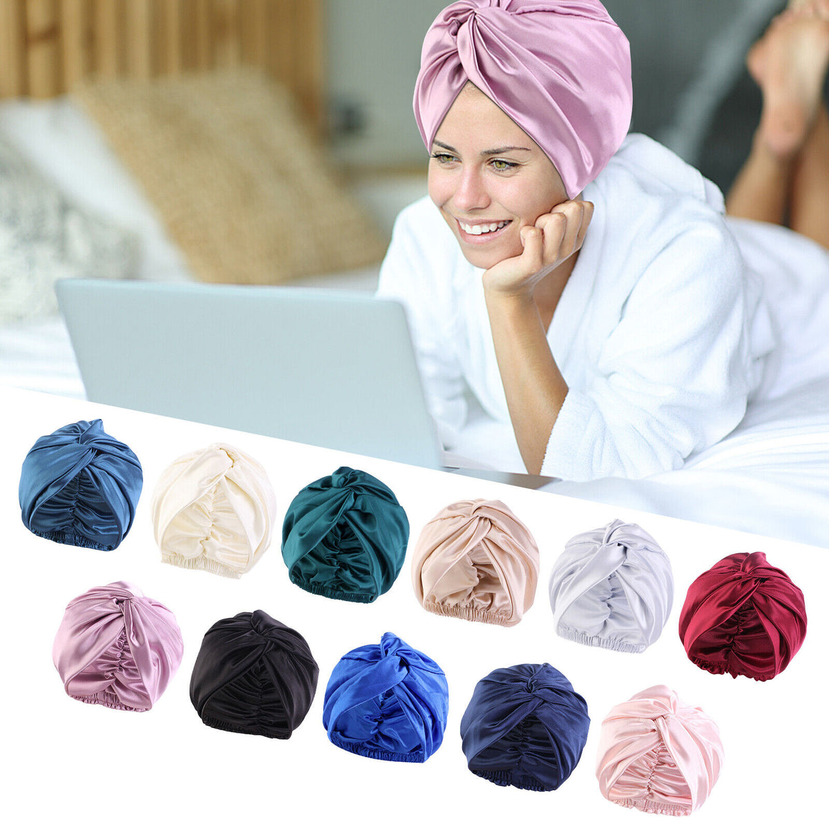 Silk Turban for Sleep 