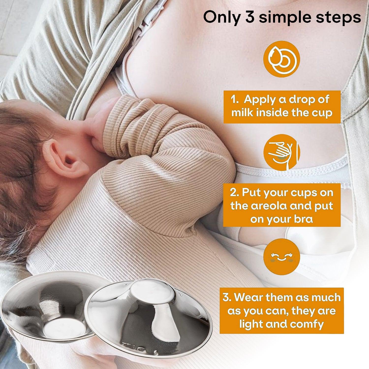 Silver Cups Breastfeeding