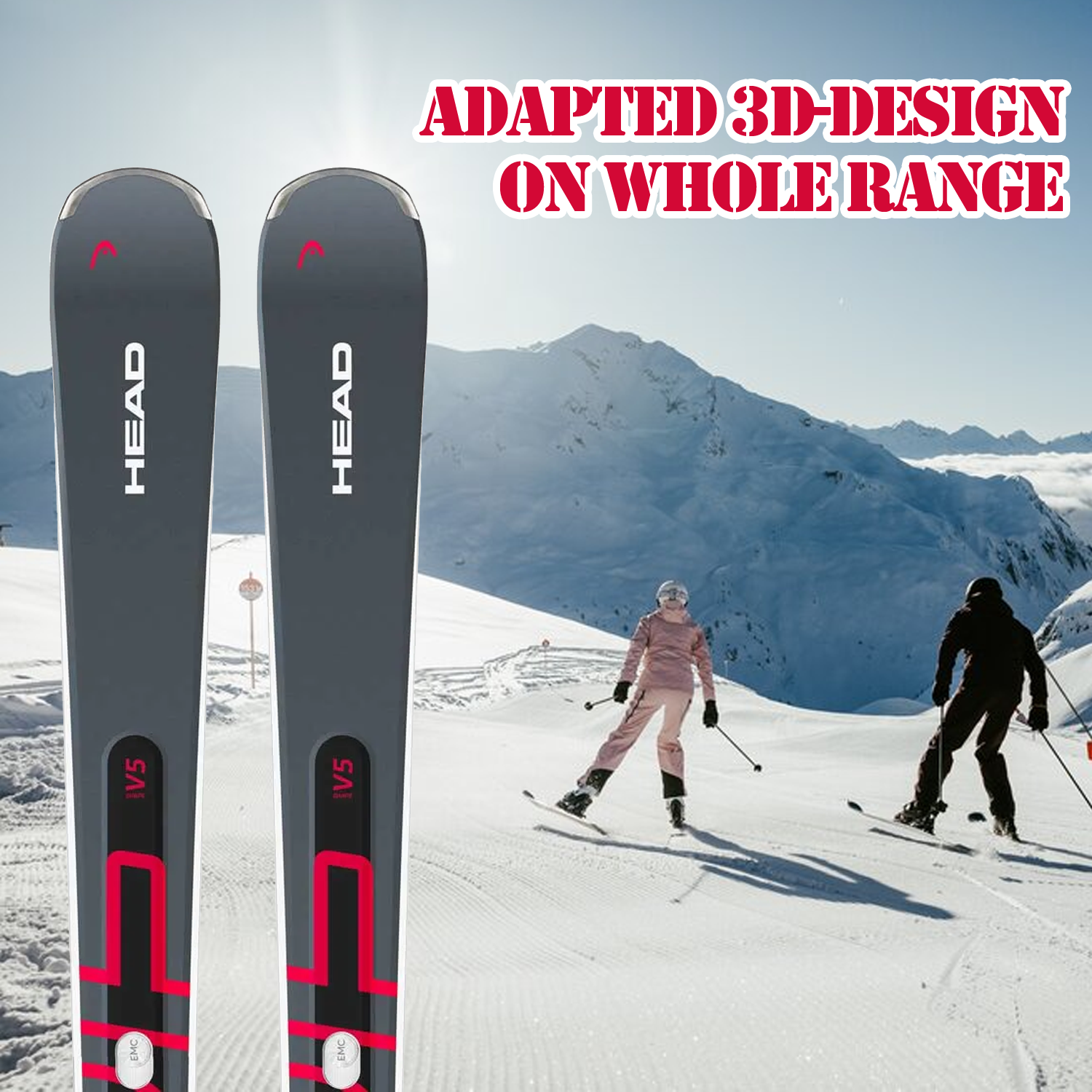 Skiing board for snow sports and winter fun