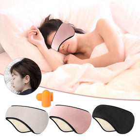 Eye Mask for Sleeping - Sleep Mask Blackout With Ear Muffs