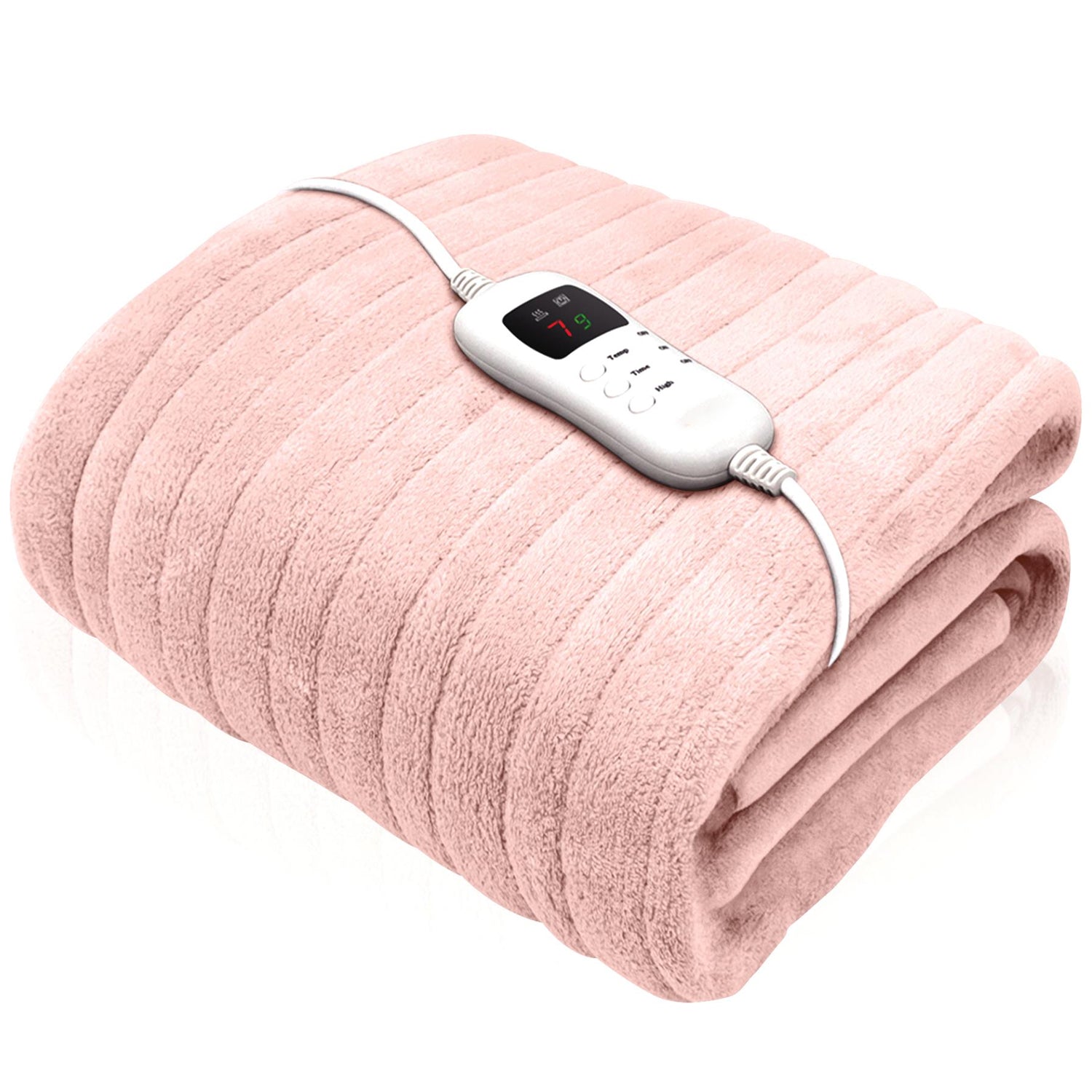 Soft fleece king size electric under blanket
