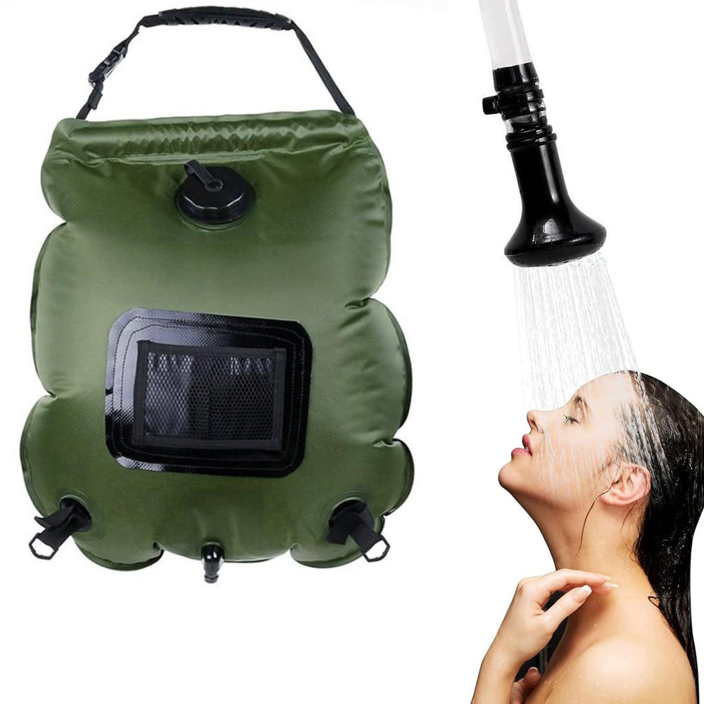Home Solar Power Camping Shower - Portable Shower Camping Hiking Solar ...