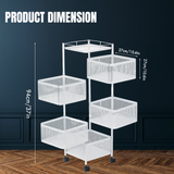 Stackable vegetable and fruit rack