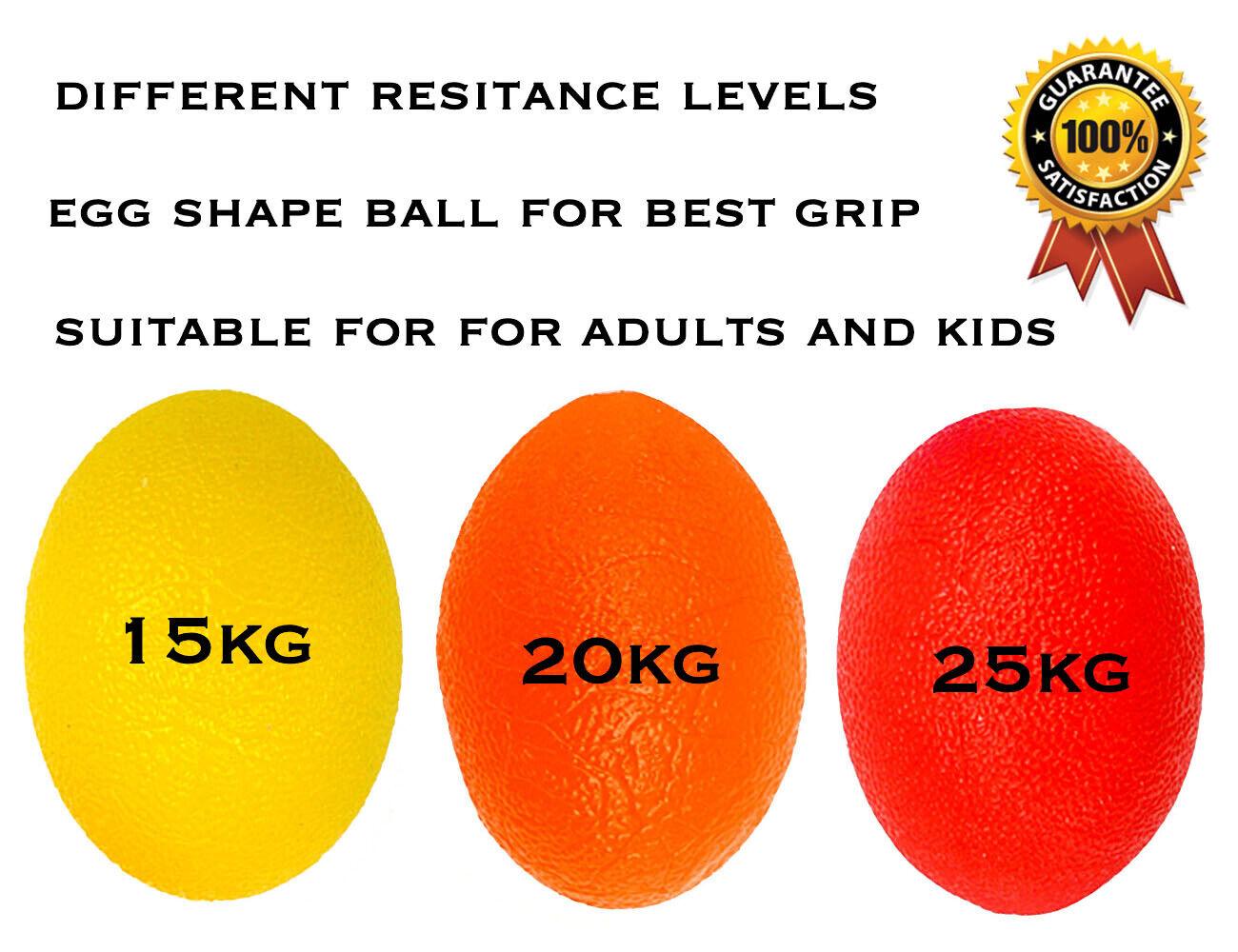 Best Stress Balls for Anxiety 3pcs Stress Relief Hand Exerciser