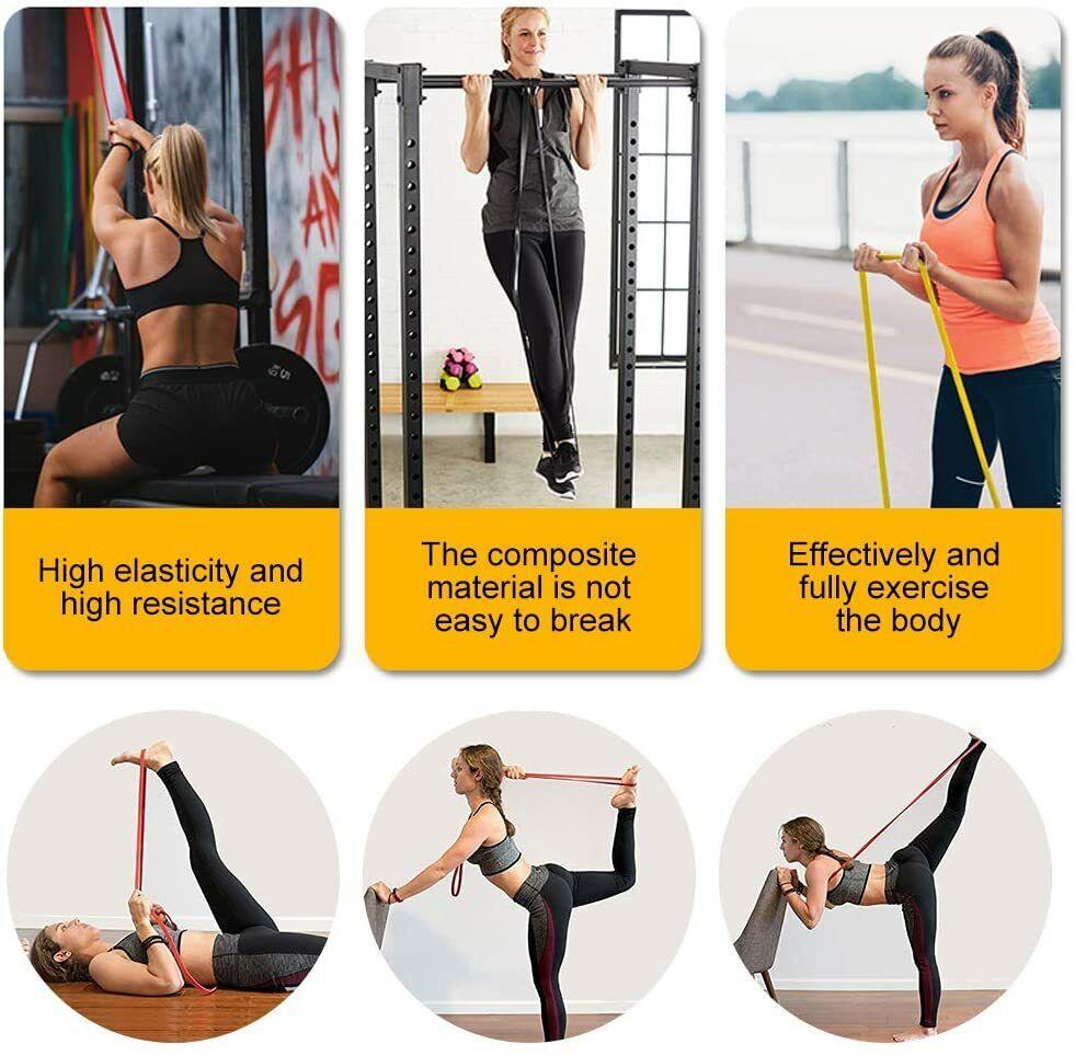 Best Resistance Bands Uk - Strong Bands Abs Exercise Glutes