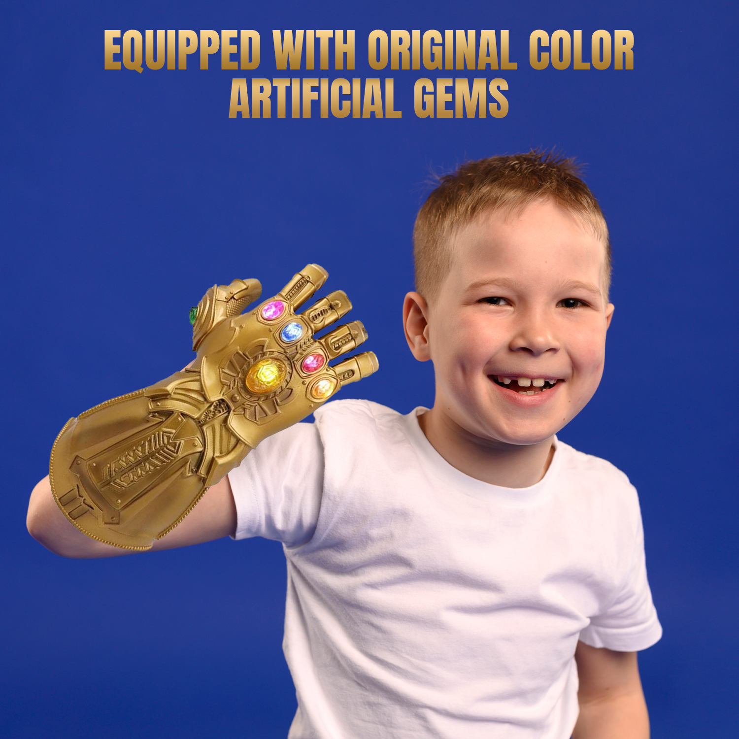 Thanos Infinity Gauntlet replica with LED lights