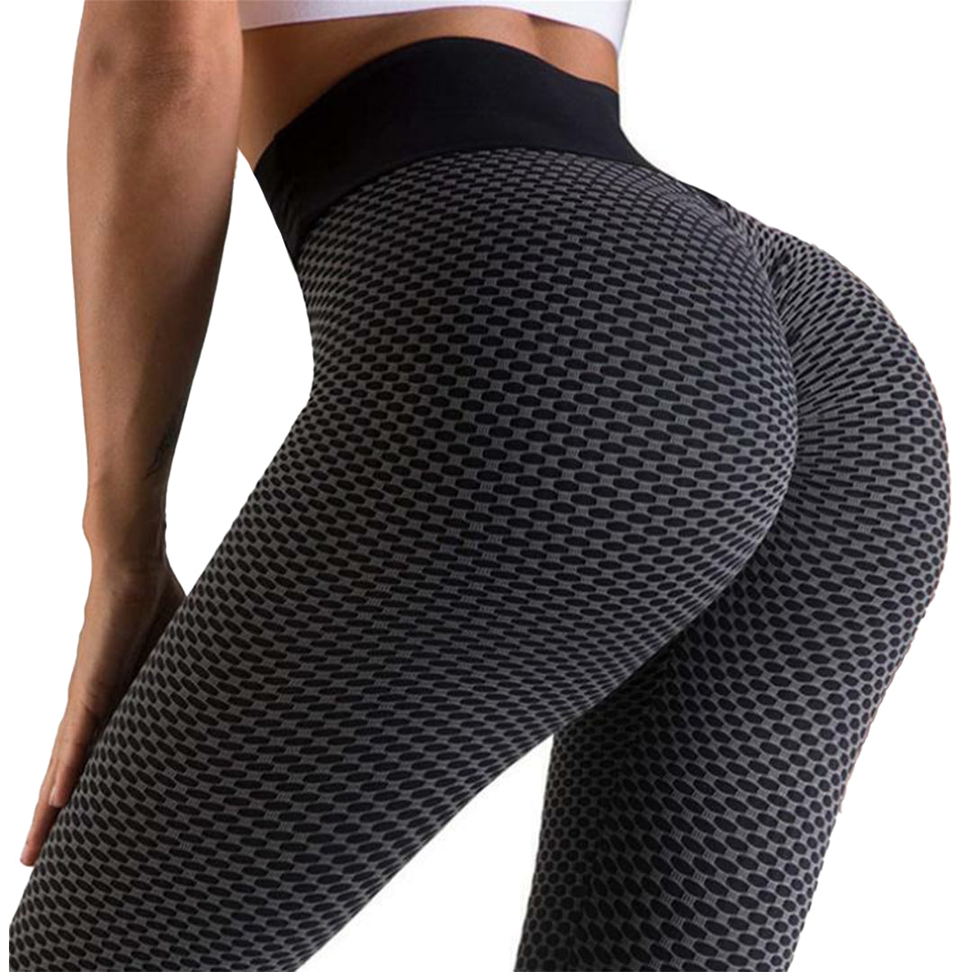 Anti Cellulite Leggings - Women Anti-Cellulite Yoga Pants Push Up Tik Tok Leggings Bum Butt Lift
