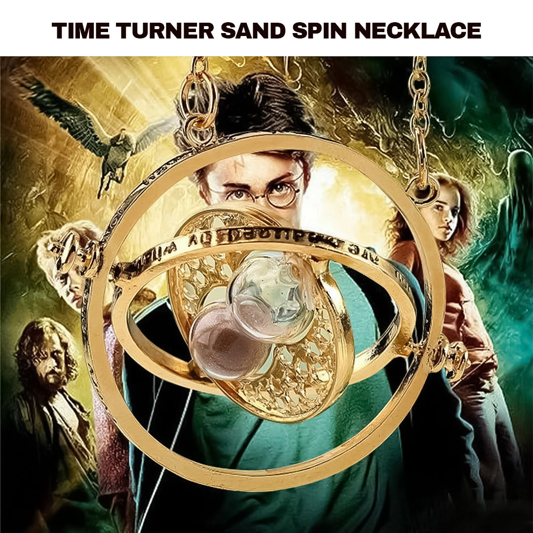 Time Turner (Silver) | Harry Potter Official Necklace | Redwolf