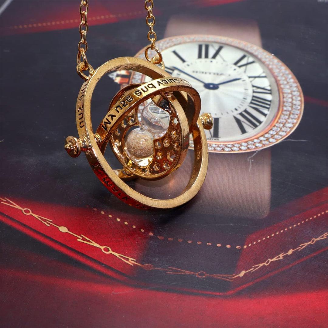 Harry Potter Necklace Time Turner 