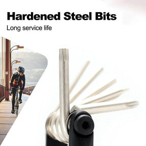 Best Tool Kit for Bike - 11 Multi Tool Bicycle Bike Keys Screwdriver Chain Link Tool