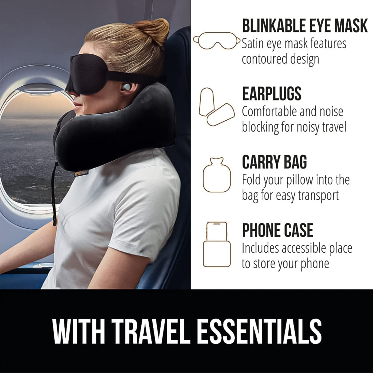 Travel Pillow for Plane