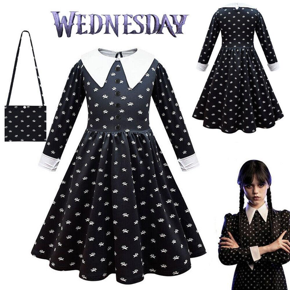 Party Delights Poundland Fancy Dress Wednesday Addams
