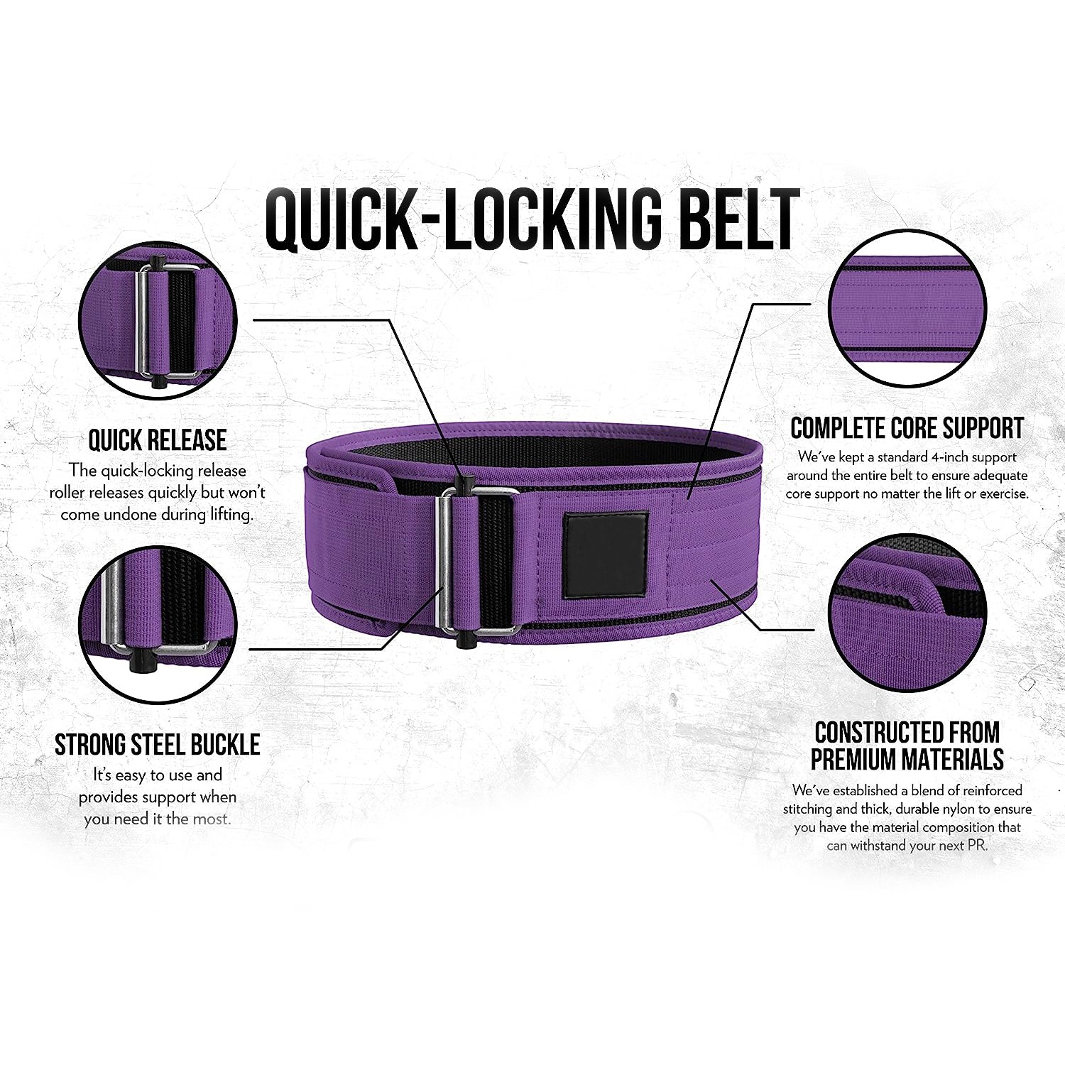 Clip Weight Lifting Belt