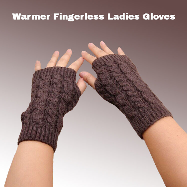 Thermal Fingerless Gloves Ladies