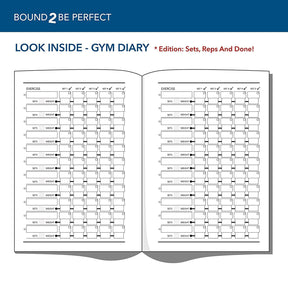 Gym Tracker Book