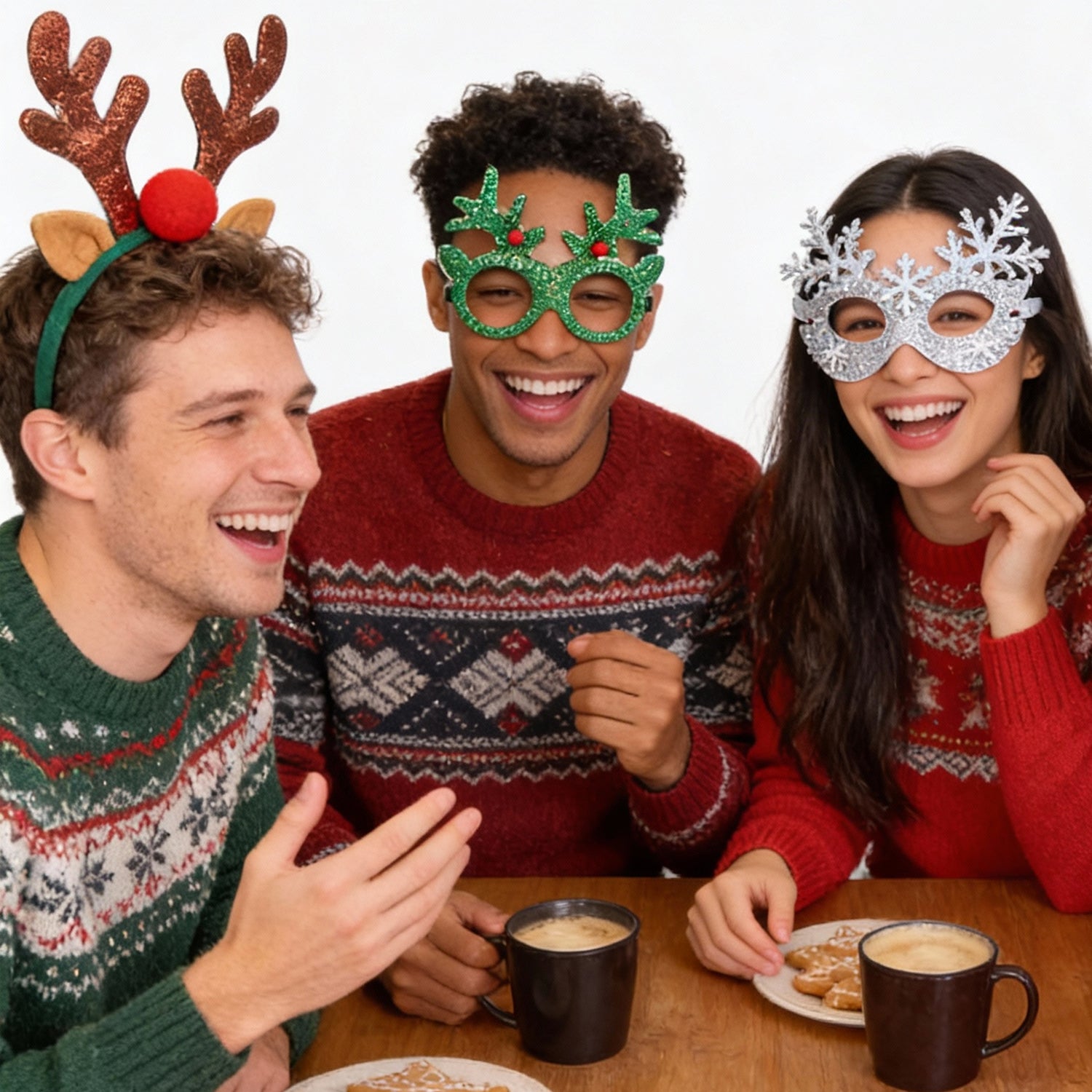 Xmas party decoration set for festive celebrations