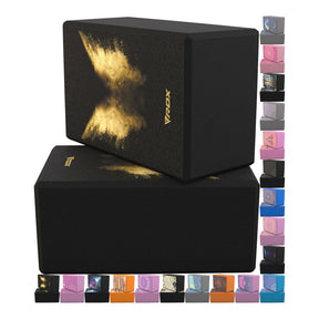 RDX Yoga Block Set - High Density Eva Foam Yoga Brick Easy Grip Surface