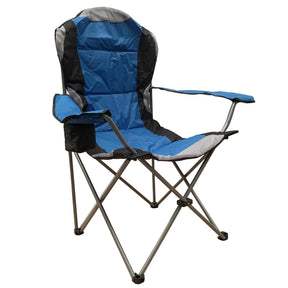 	 padded folding camping chair