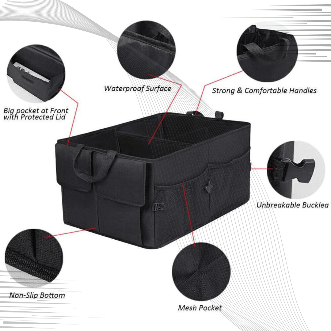 car boot storage organiser