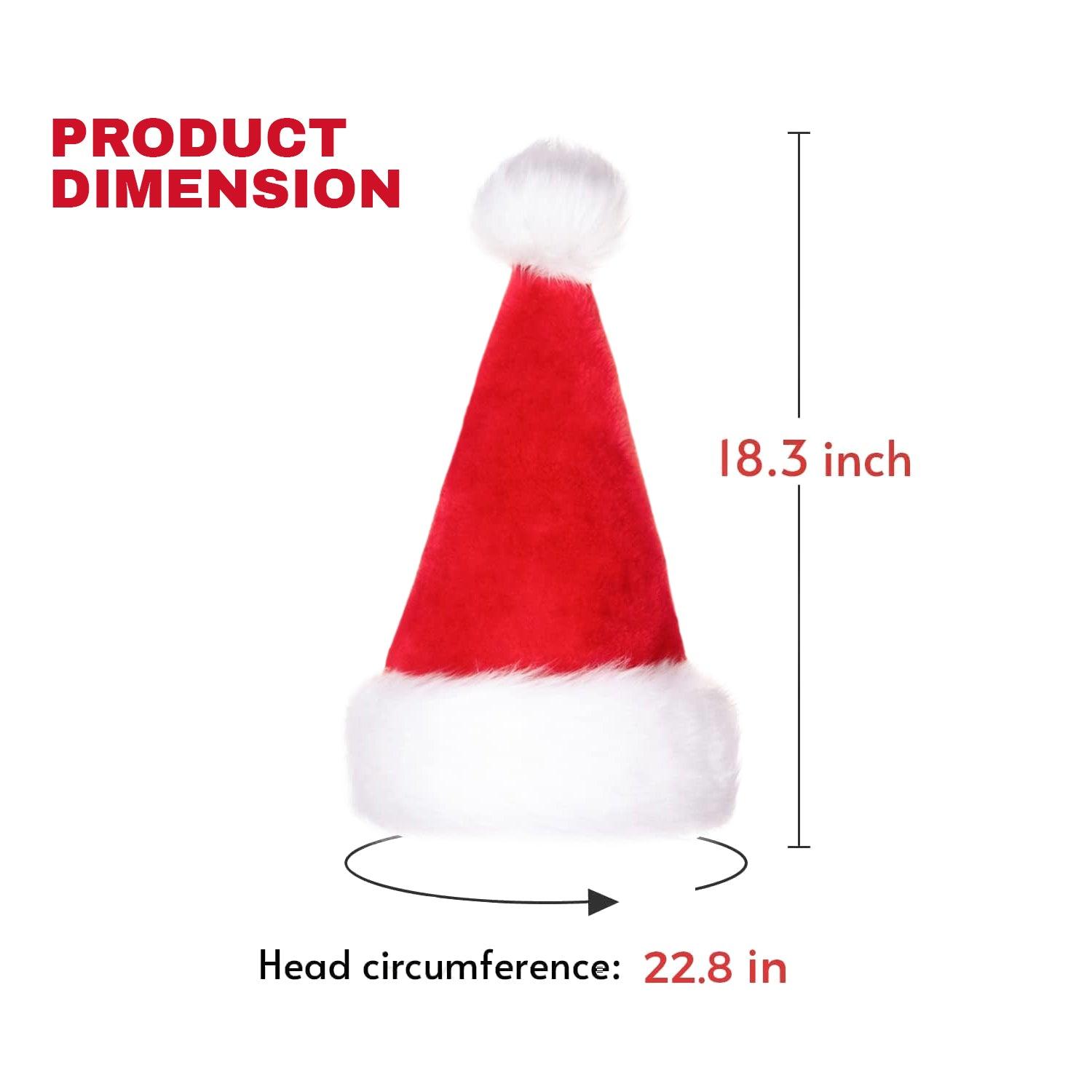 deluxe santa hat