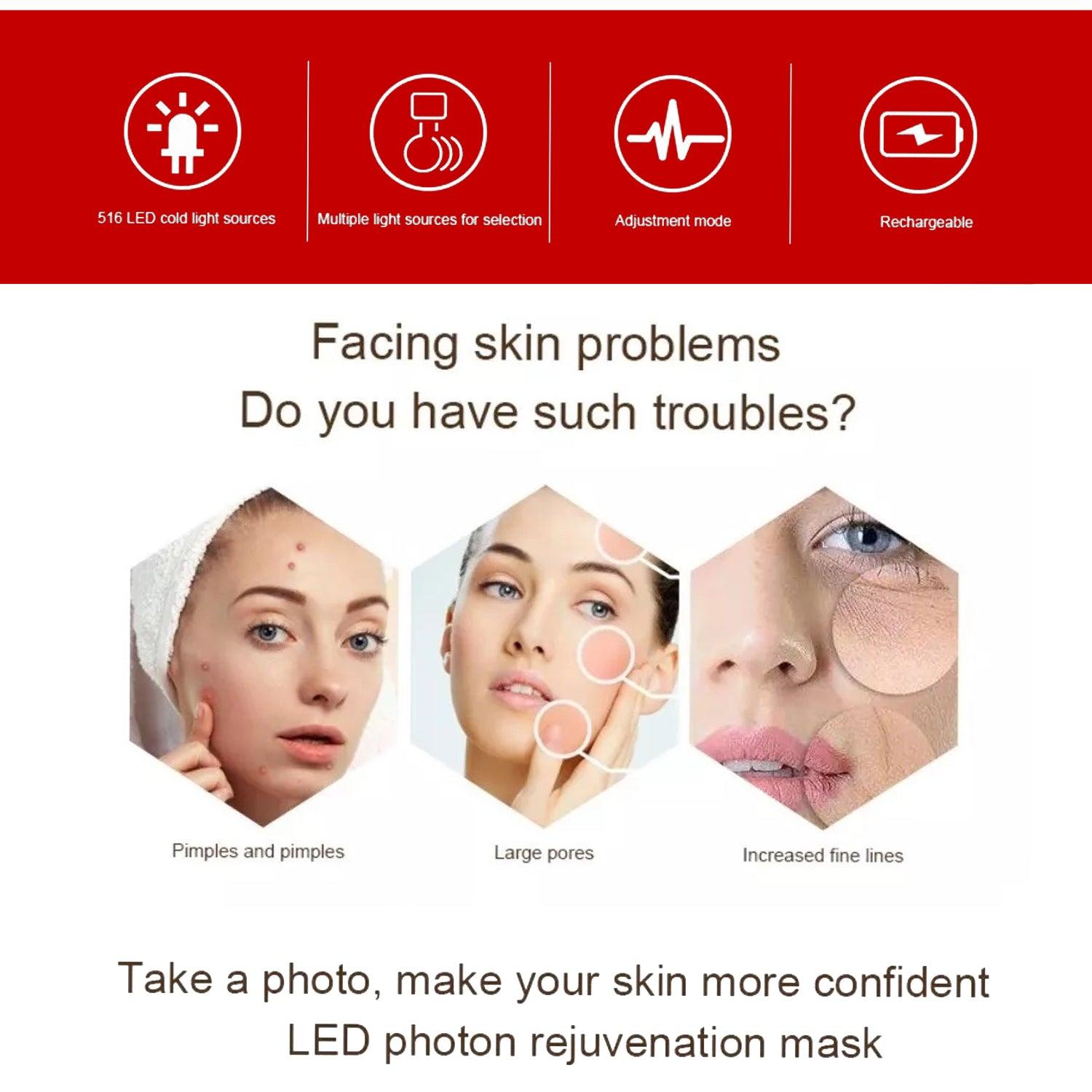 facial led mask