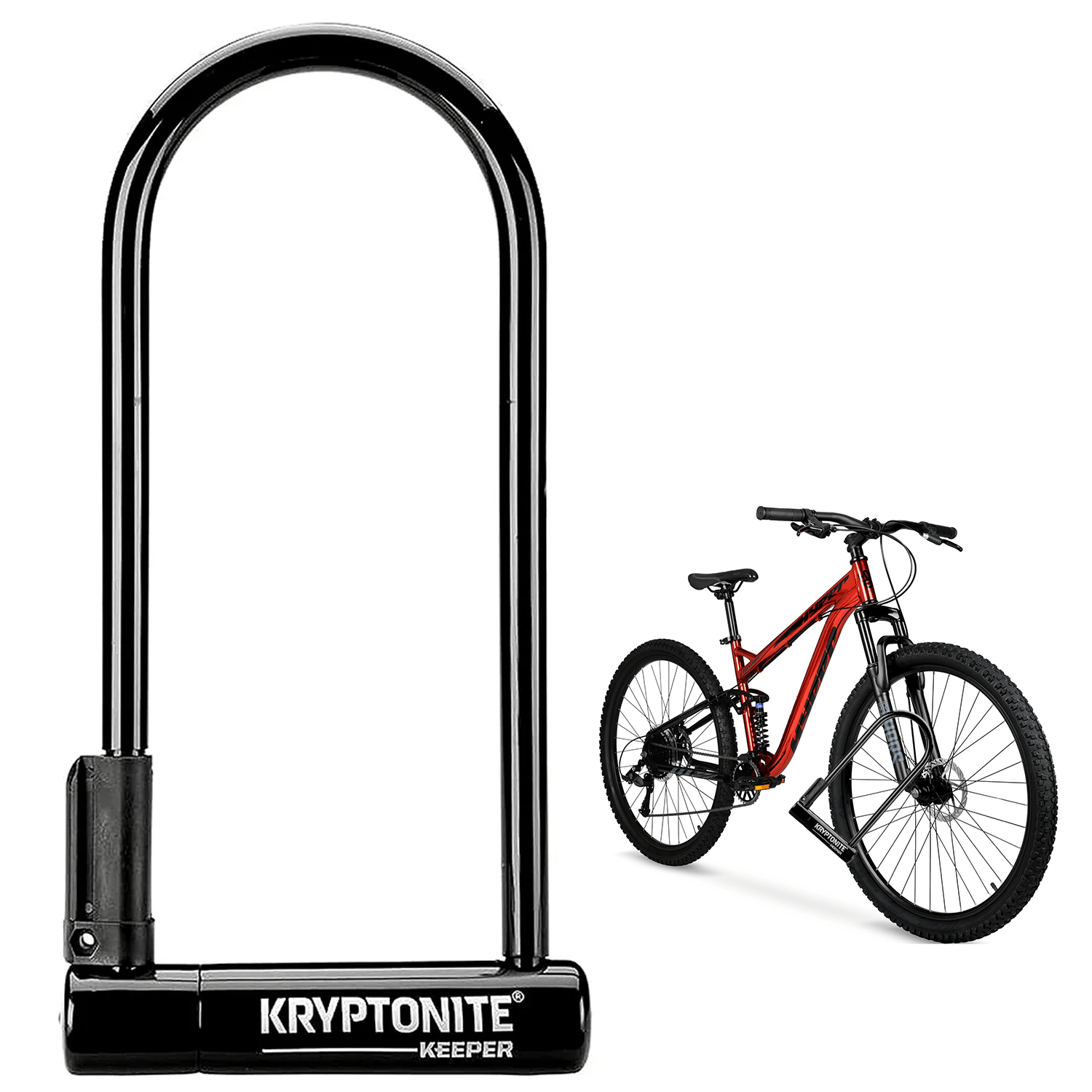 D Lock for Bicycle Kryptonite U Lock Original Highly Secured