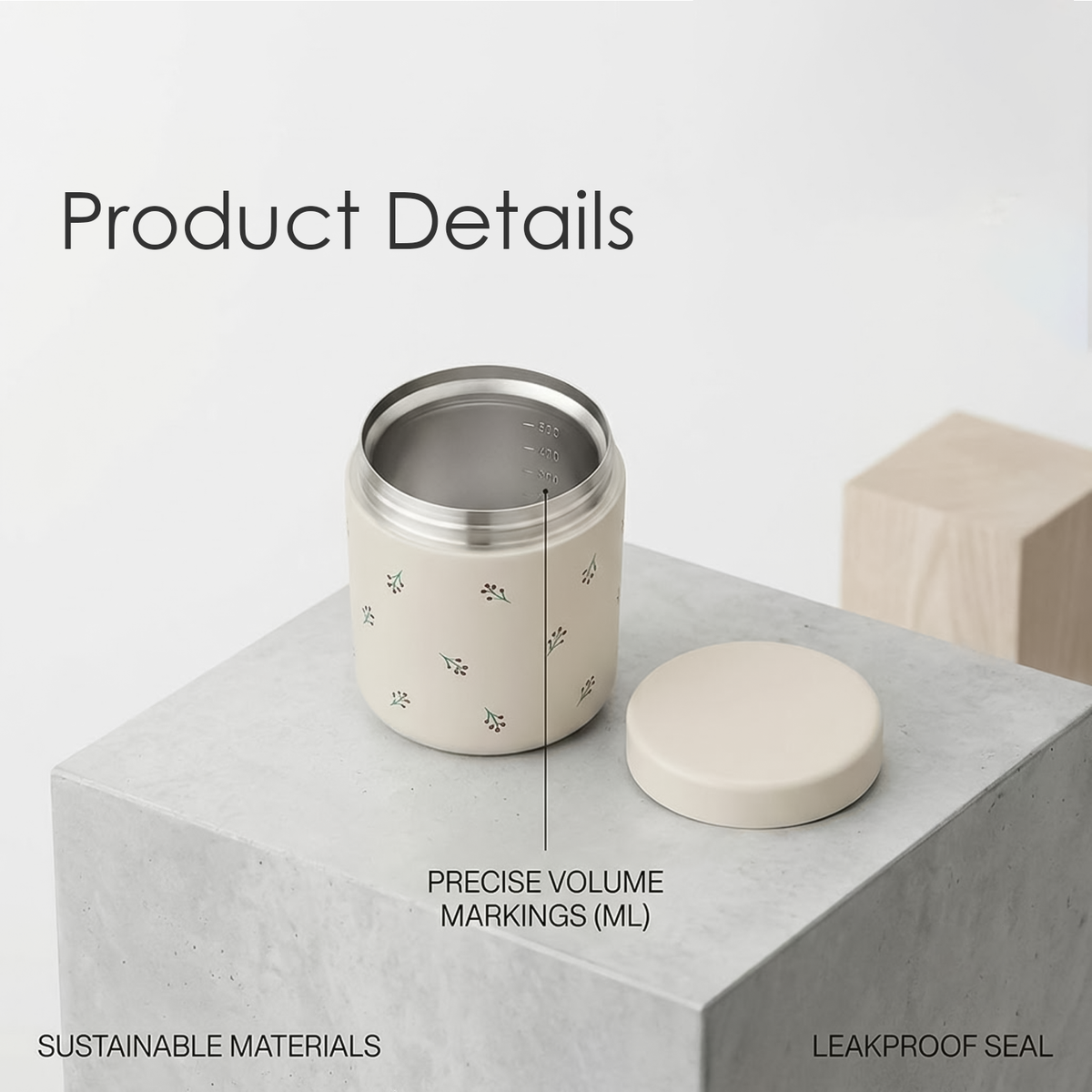 leak proof food container