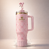 Insulated Straw Tumbler with Leak-Proof Lid - Hot & Cold Drinks | UK