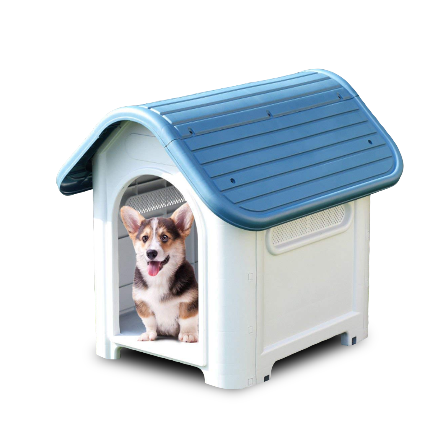 plastic dog kennel