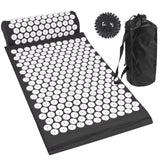 Best Acupressure Mat UK -  Yoga Acupressure Massage Mat Ball Spiky Pain Stress Soreness Relax Body