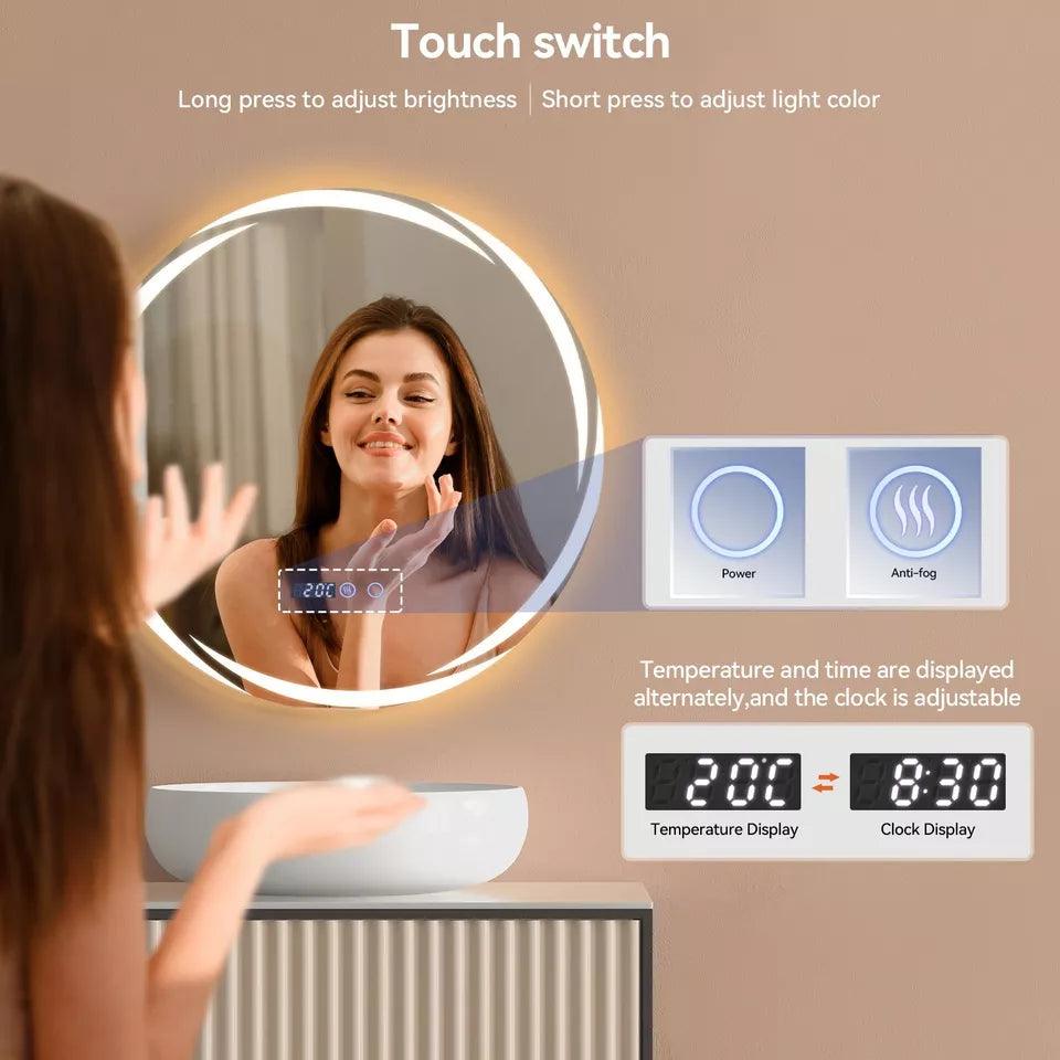 60 cm mirror waterproof