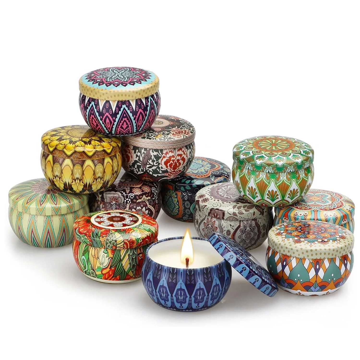 scented candle jar