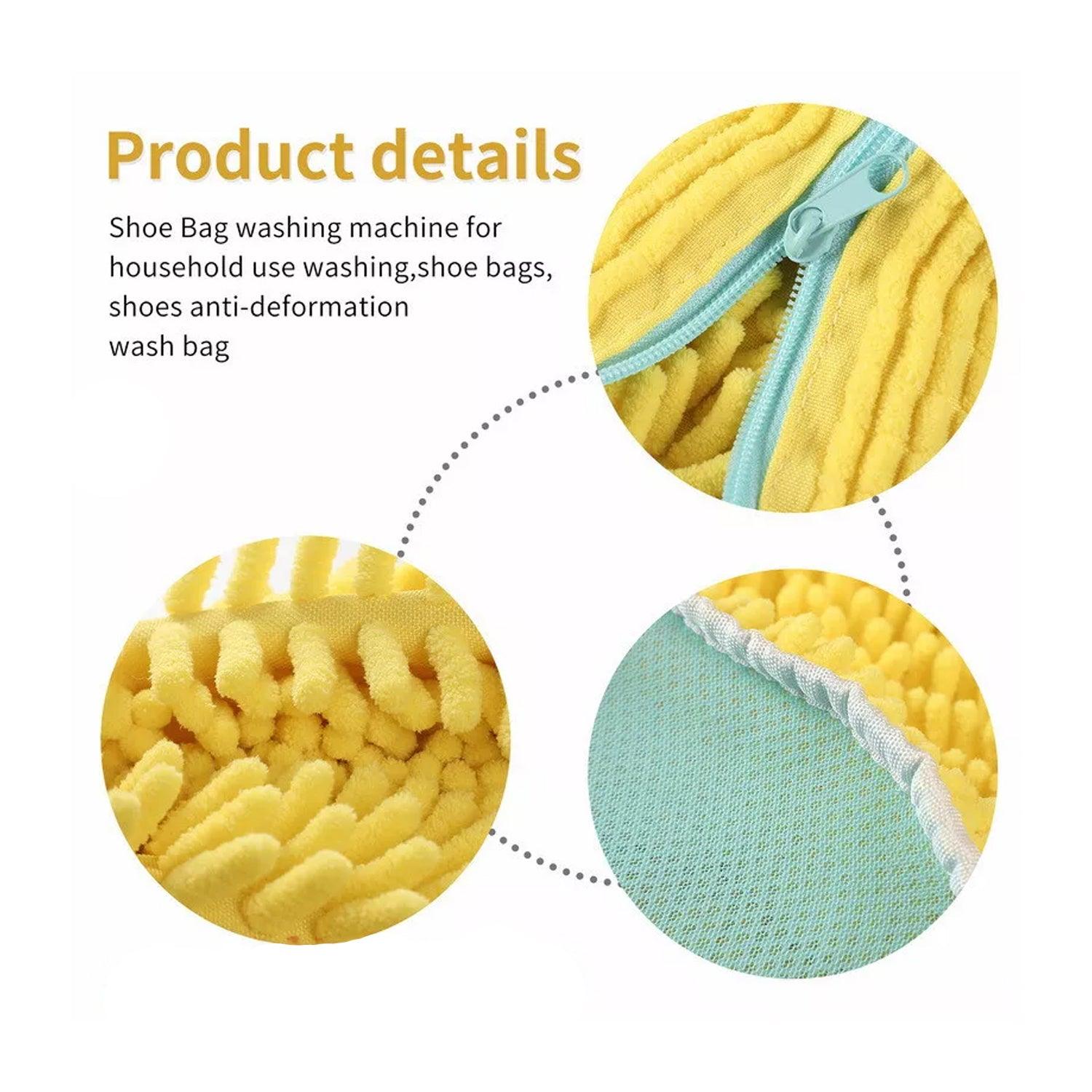 shoe wash bag