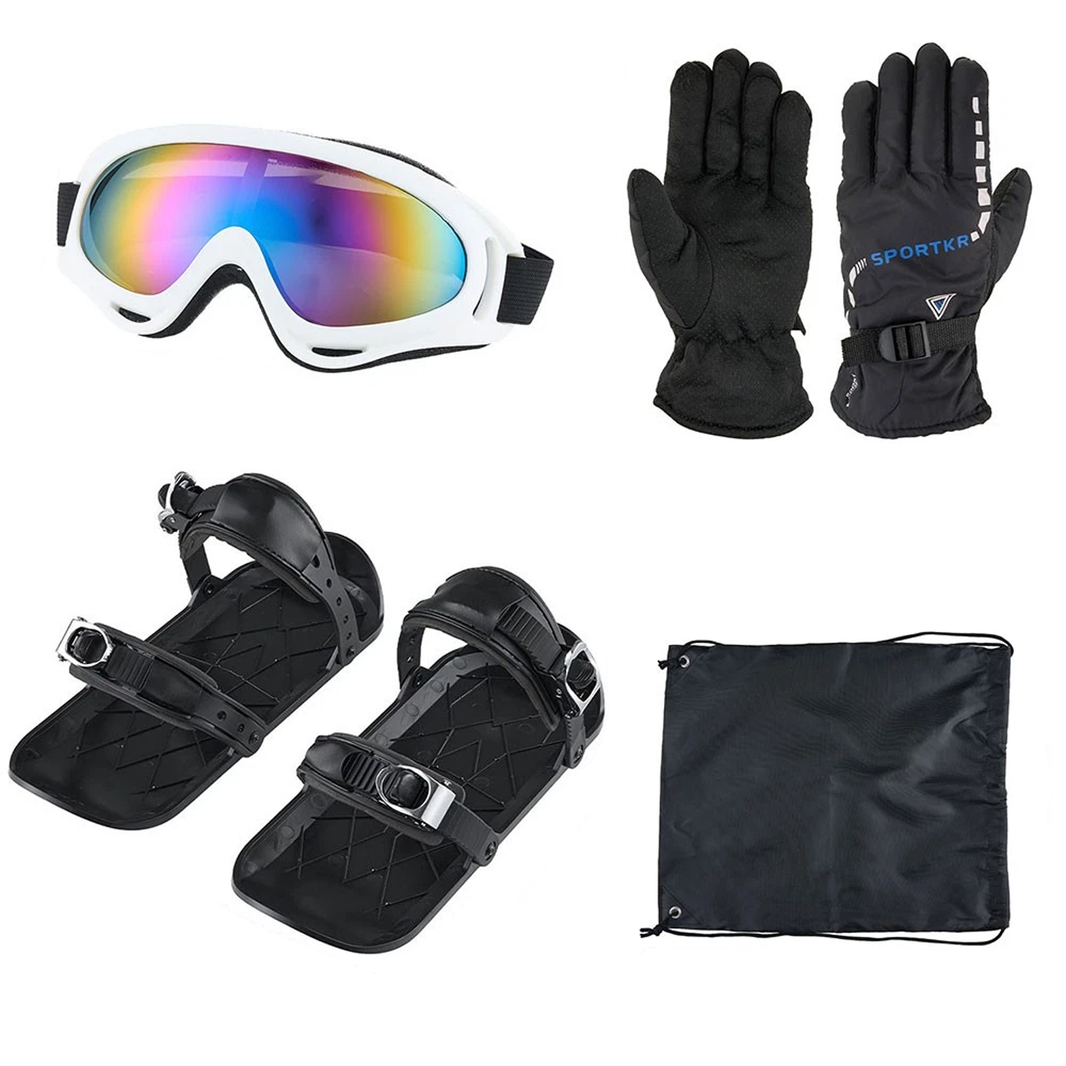 snow skiing equipment