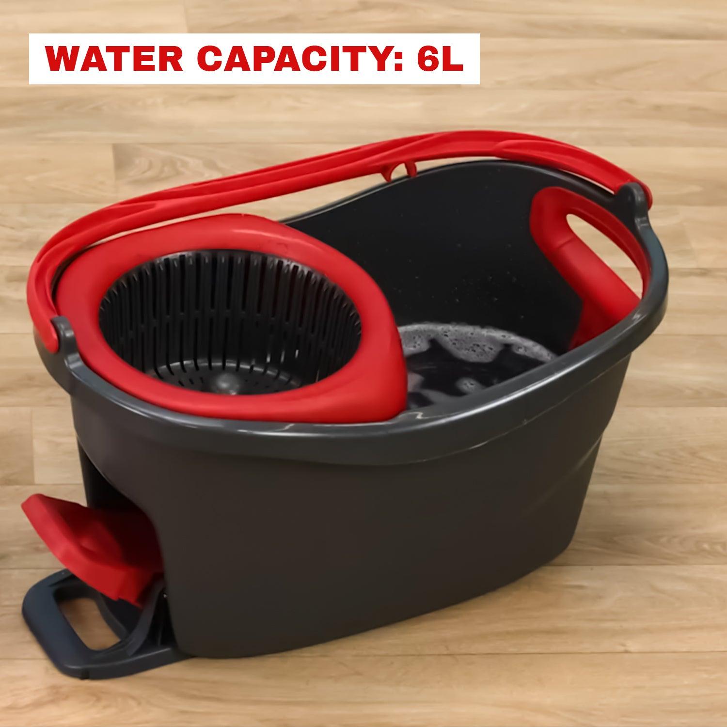 spin bucket and mop