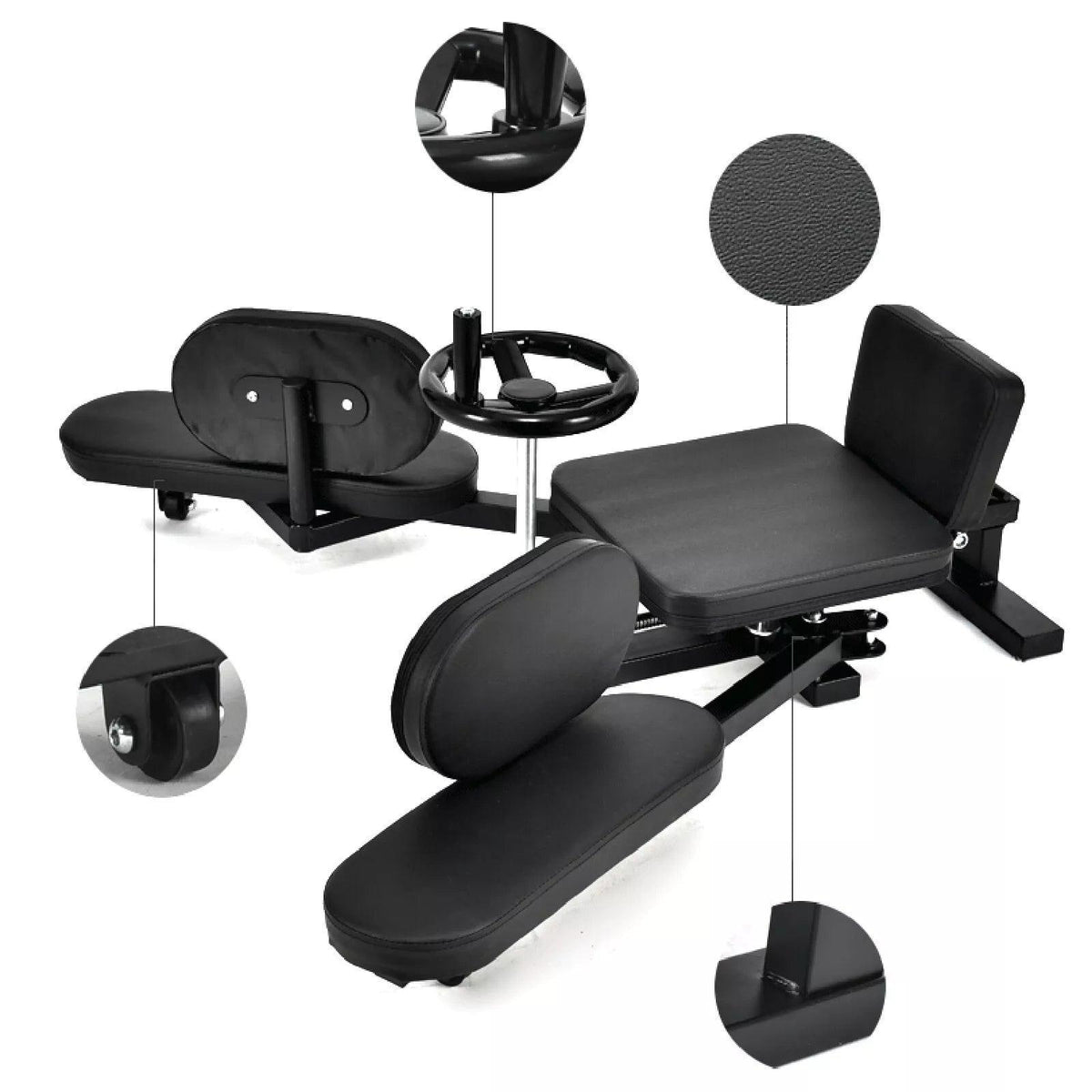 split stretching machine