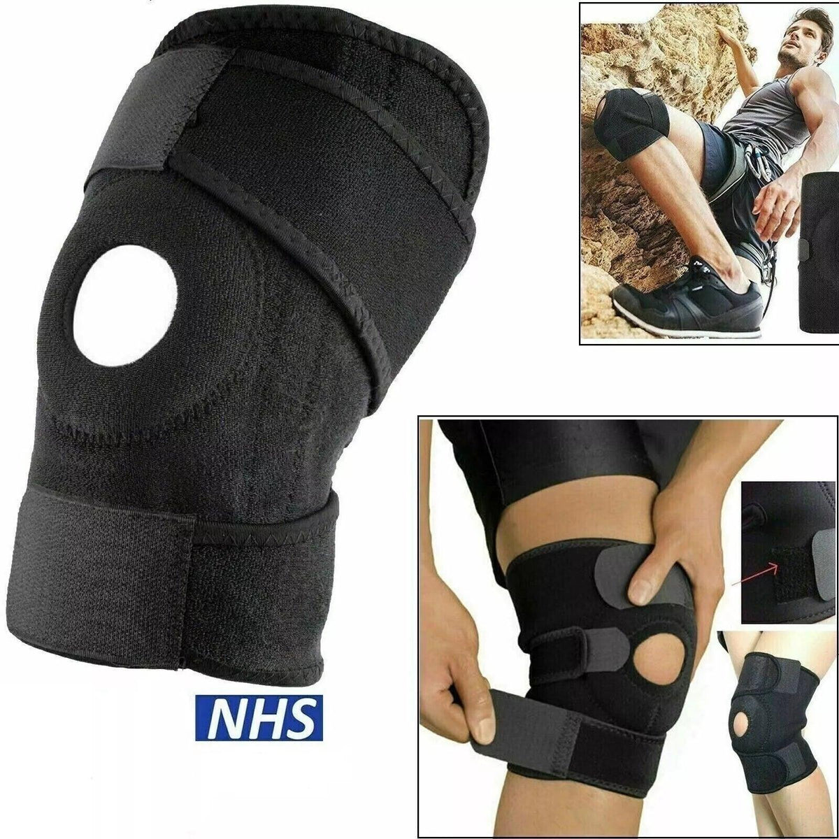 supported knee brace