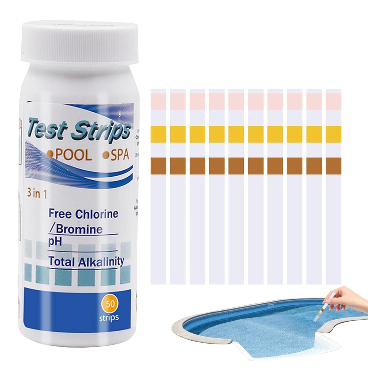 swimming pool test strips