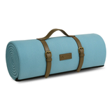 waterproof picnic blanket light blue single