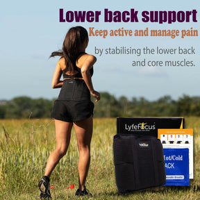 Breathable Lower Back Support Belt for Men & Women