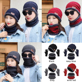 hat scarf and gloves set women's